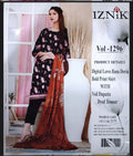 Ladies 3-Piece Unstitched Suit – Elegant & Comfortable