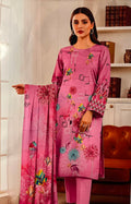 Premium Printed Lawn 3 Piece Suit