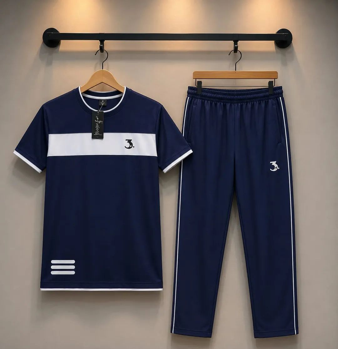 Men's Premium Sports Tracksuit – Lightweight, Comfortable & Stylish Activewear Set